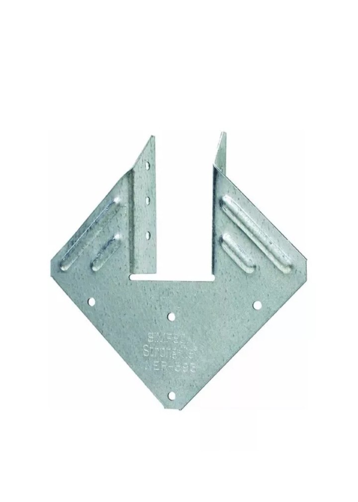 SIMPSON H1A G90 HURRICANE TIE STRAP LUMBER CONNECTORS- 75 Pack