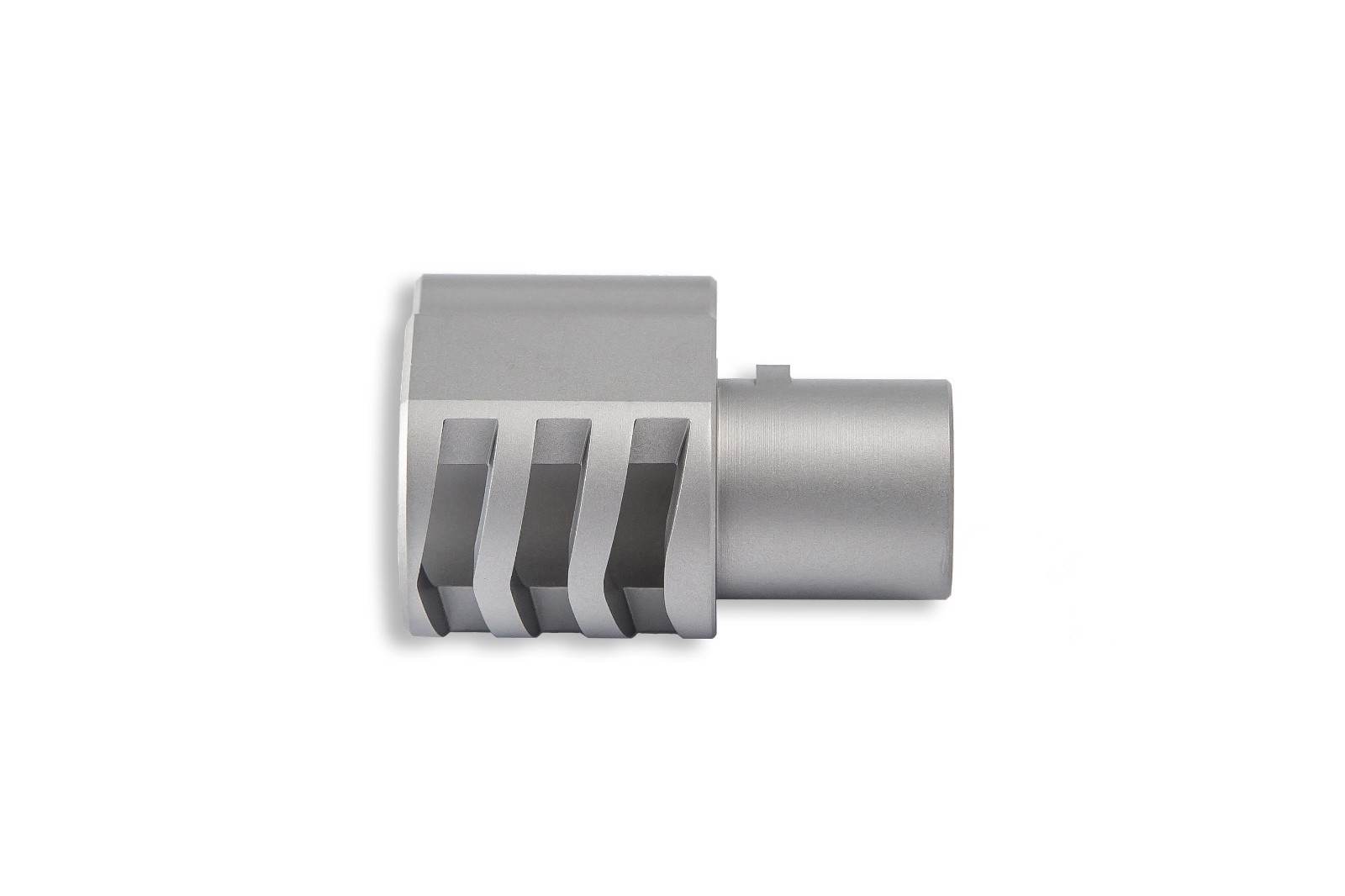 1911 .45 acp Mil-Spec muzzle brake SATIN PREDATOR compensator + FREE SPRING PLUG