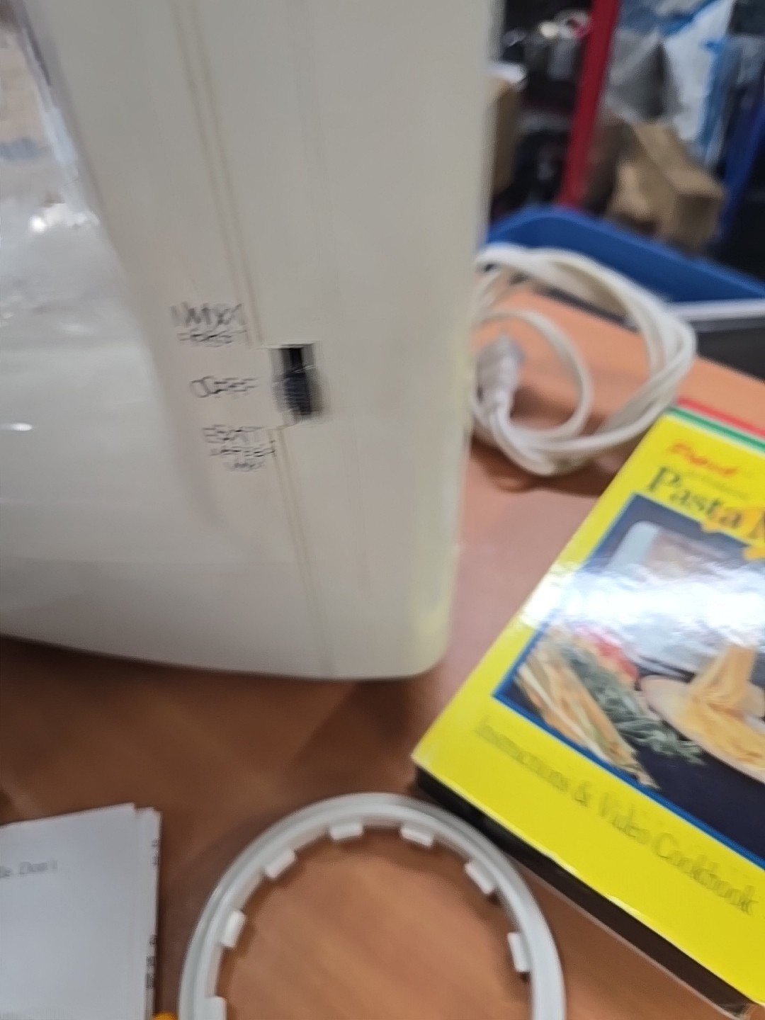 Popeil's Automatic Pasta Maker Machine Model P400 w/ 24 Dies + Accessories