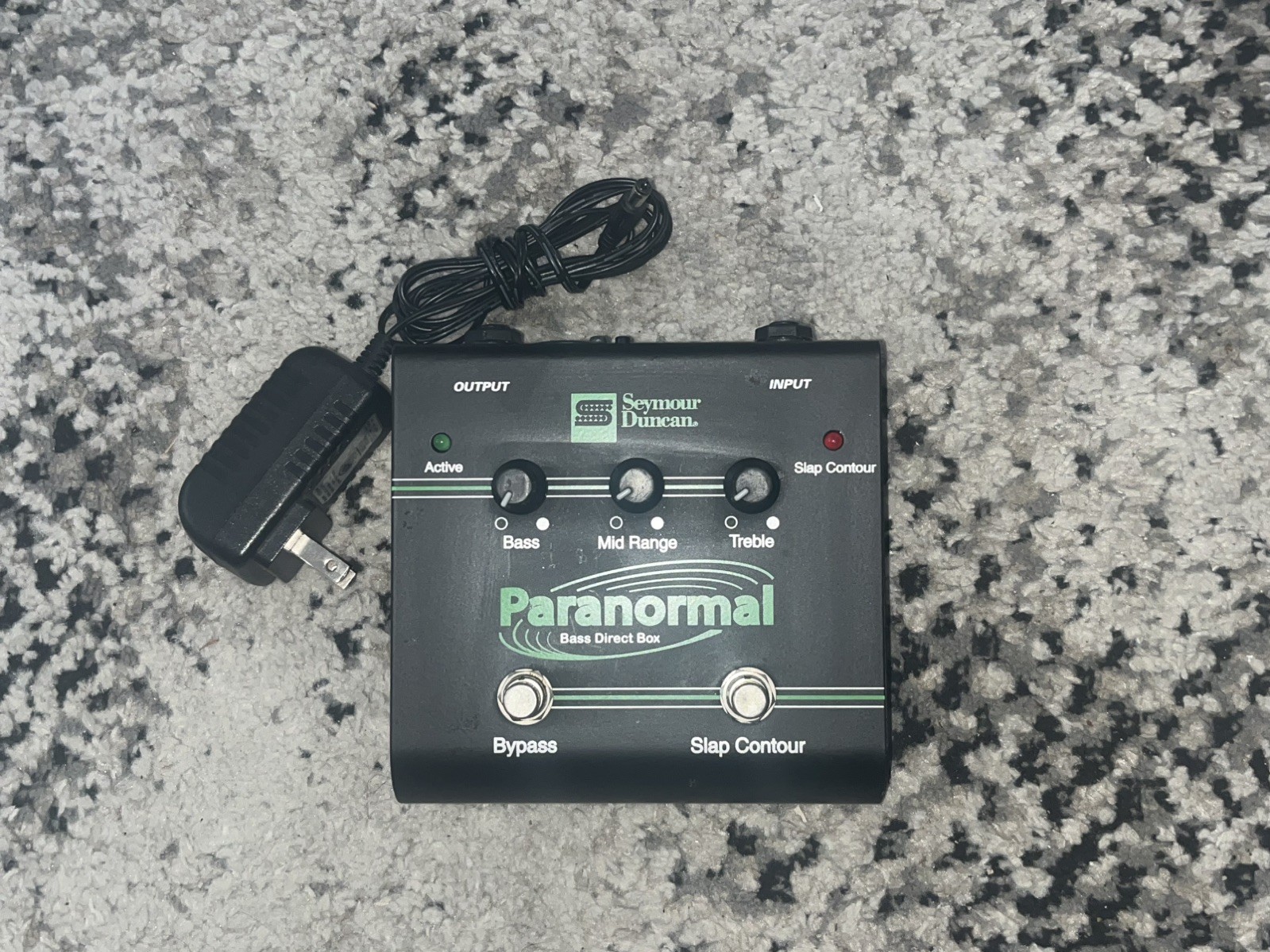 Seymour Duncan SFX-06 Paranormal Bass Equalizer Direct Box Guitar Effect Pedal