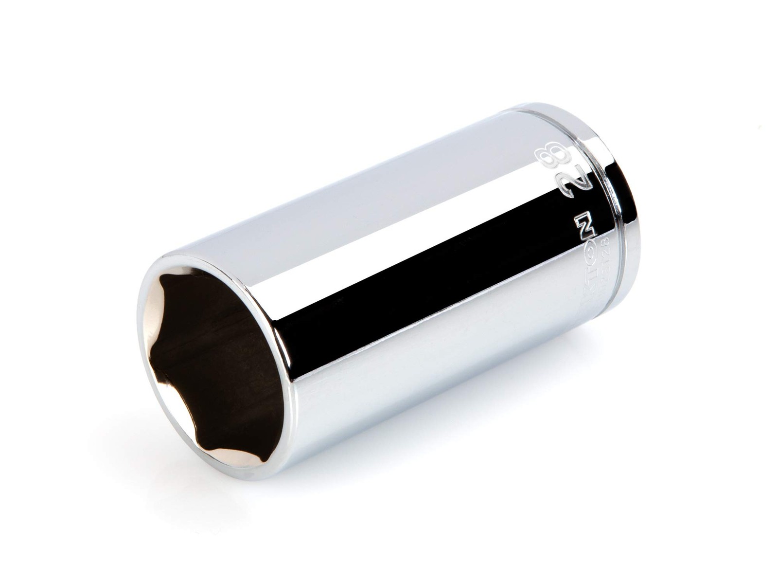 TEKTON 1/2 Inch Drive x 28 mm Deep 6-Point Socket | SHD23128 28 mm, 6-point