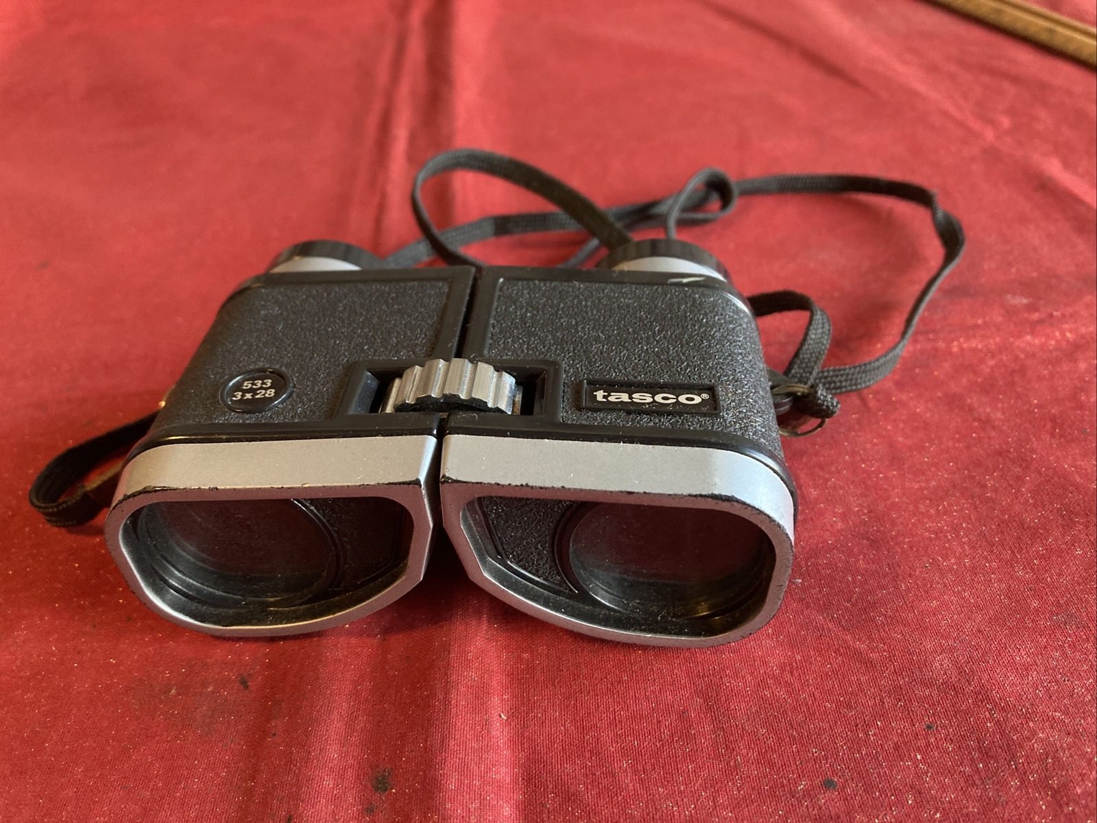 Vintage Tasco 533 3x28 Binoculars Made in Korea