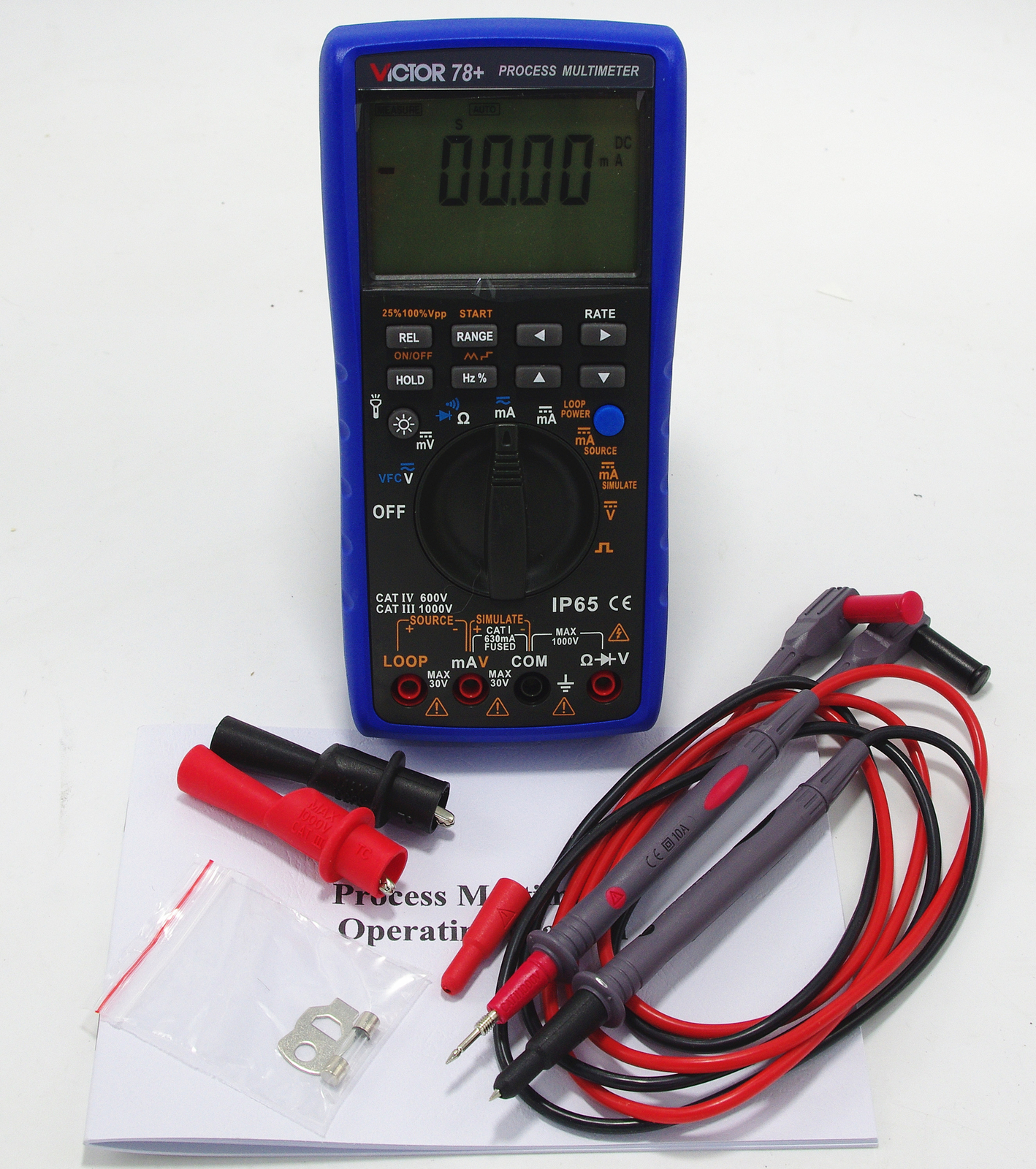KCH78+ Multifunctional digital multimeter Process meter signal source VICTOR78+