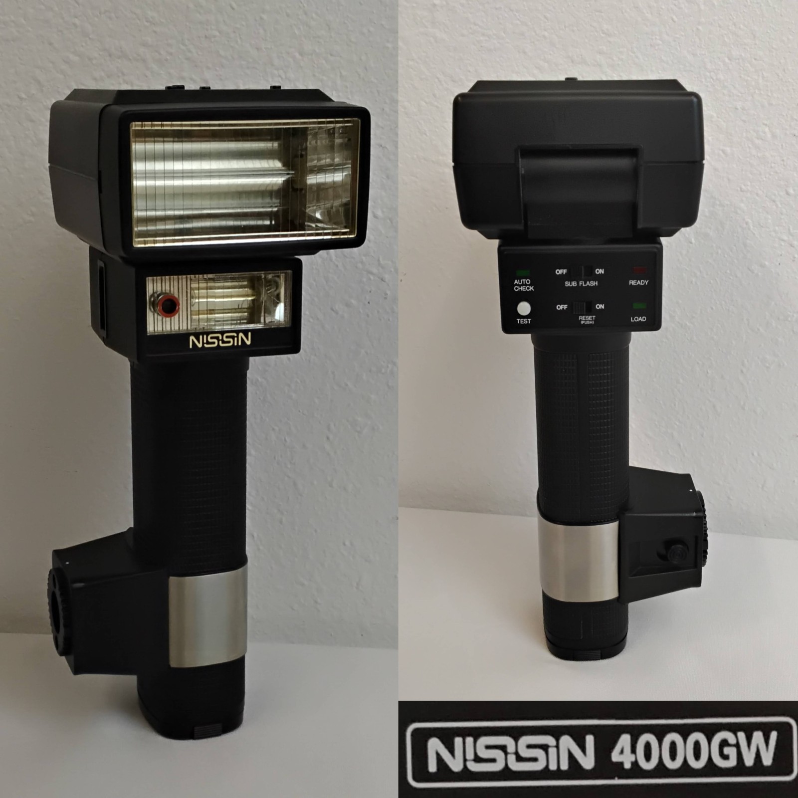 Nissin 4000GW Flash Attachment Vintage Photography Gear Tested Working *J5714