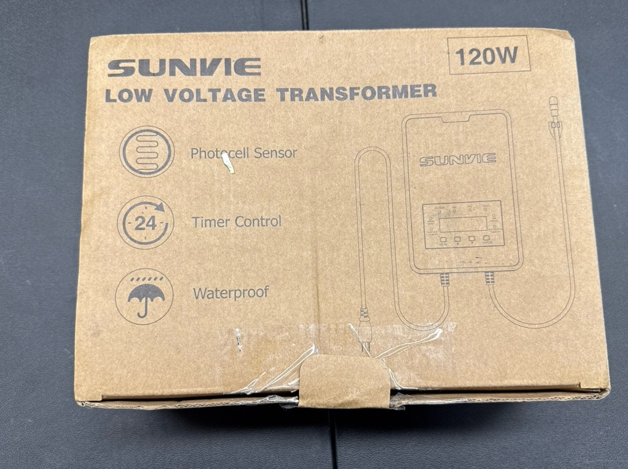 SUNVIE 120W Low Voltage Transformer for Landscape Lighting LVT-MT120-1214AC