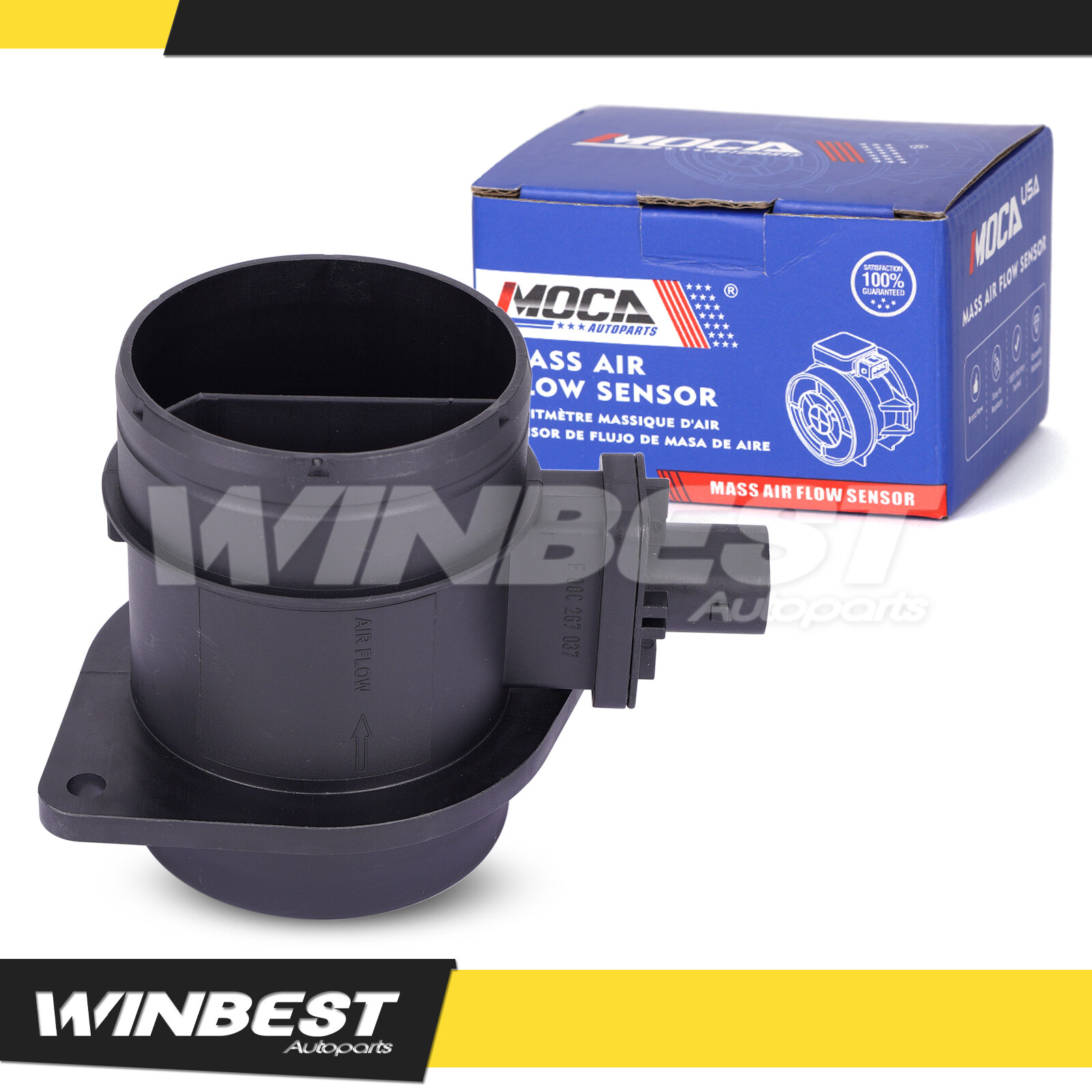 Mass Air Flow Sensor w/Housing for Land Rover Range Rover 14-21 Discovery Jaguar