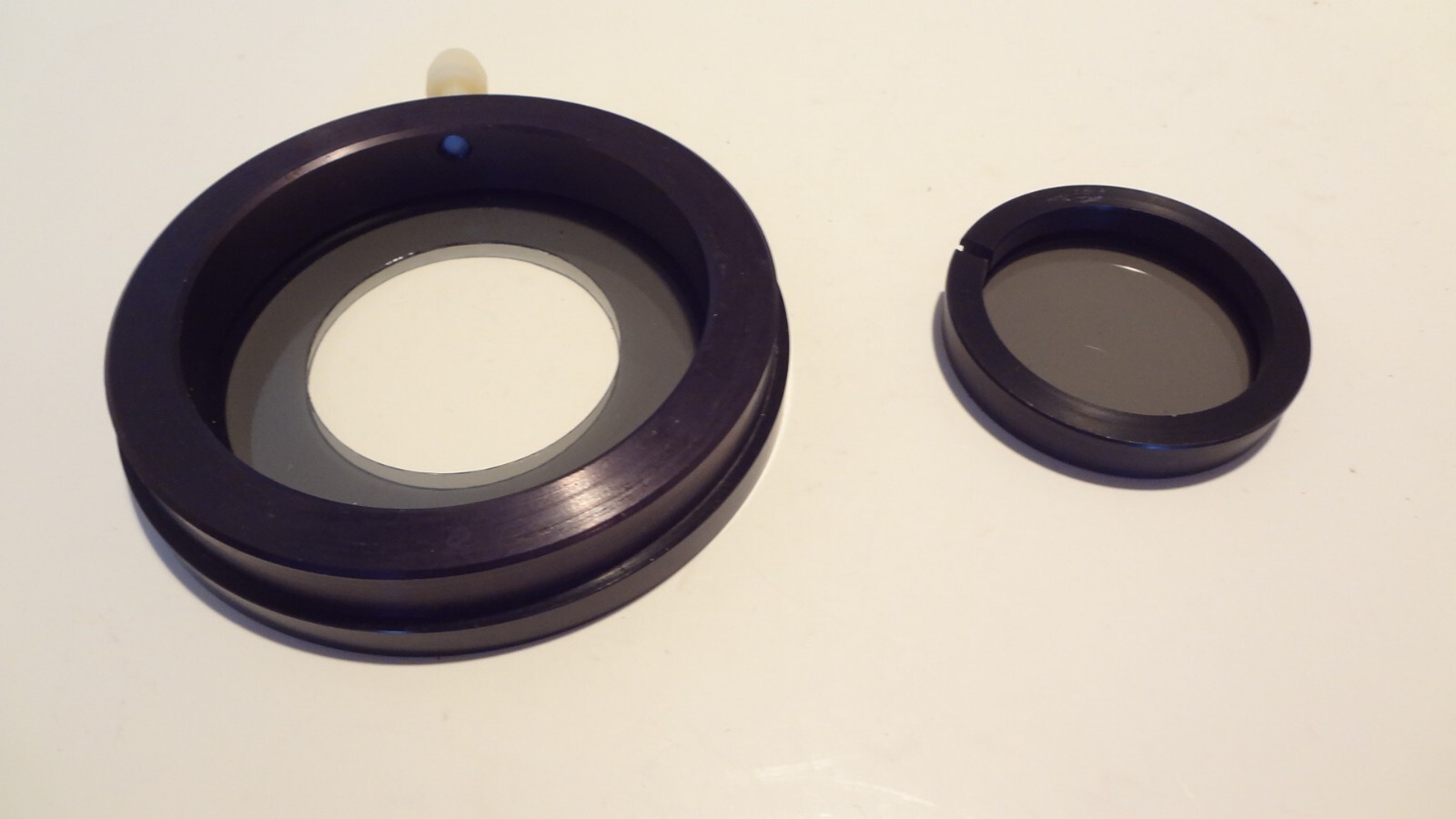 VOLPI 27770 CLASSIC RING POLARIZER SET FOR STANDARD RINGLIGHT **NICE CLEAN SET**
