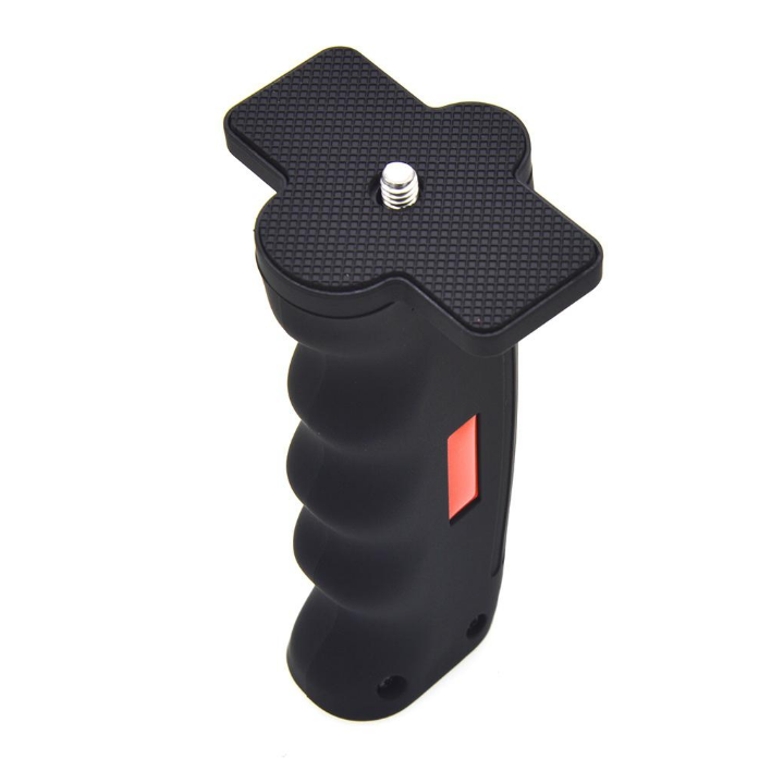 Camera Handheld Grip with 1/4" Screw Video Vlog Grip Handle Stabilizer Holder