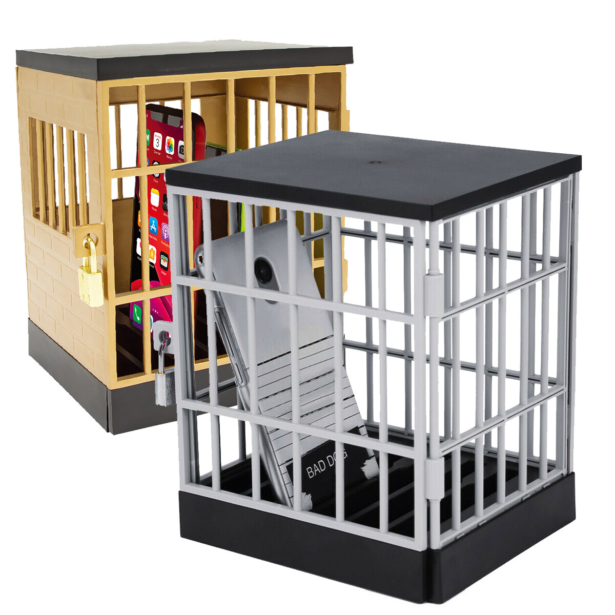 Zummy Mobile Phone Jail Cell Prison Lock Up Safe Smartphone W/ Lock