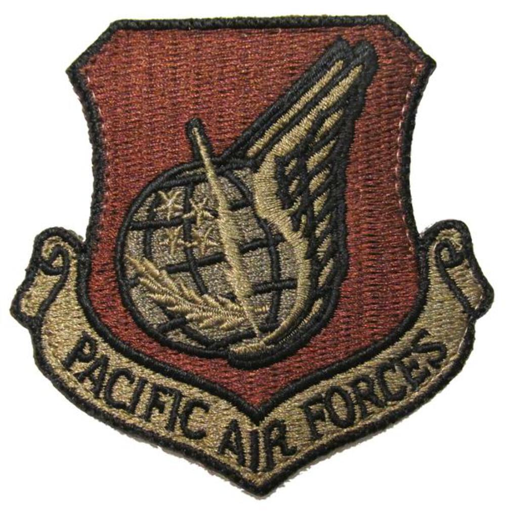 Pacific Air Forces OCP Patch - PACAF Spice Brown