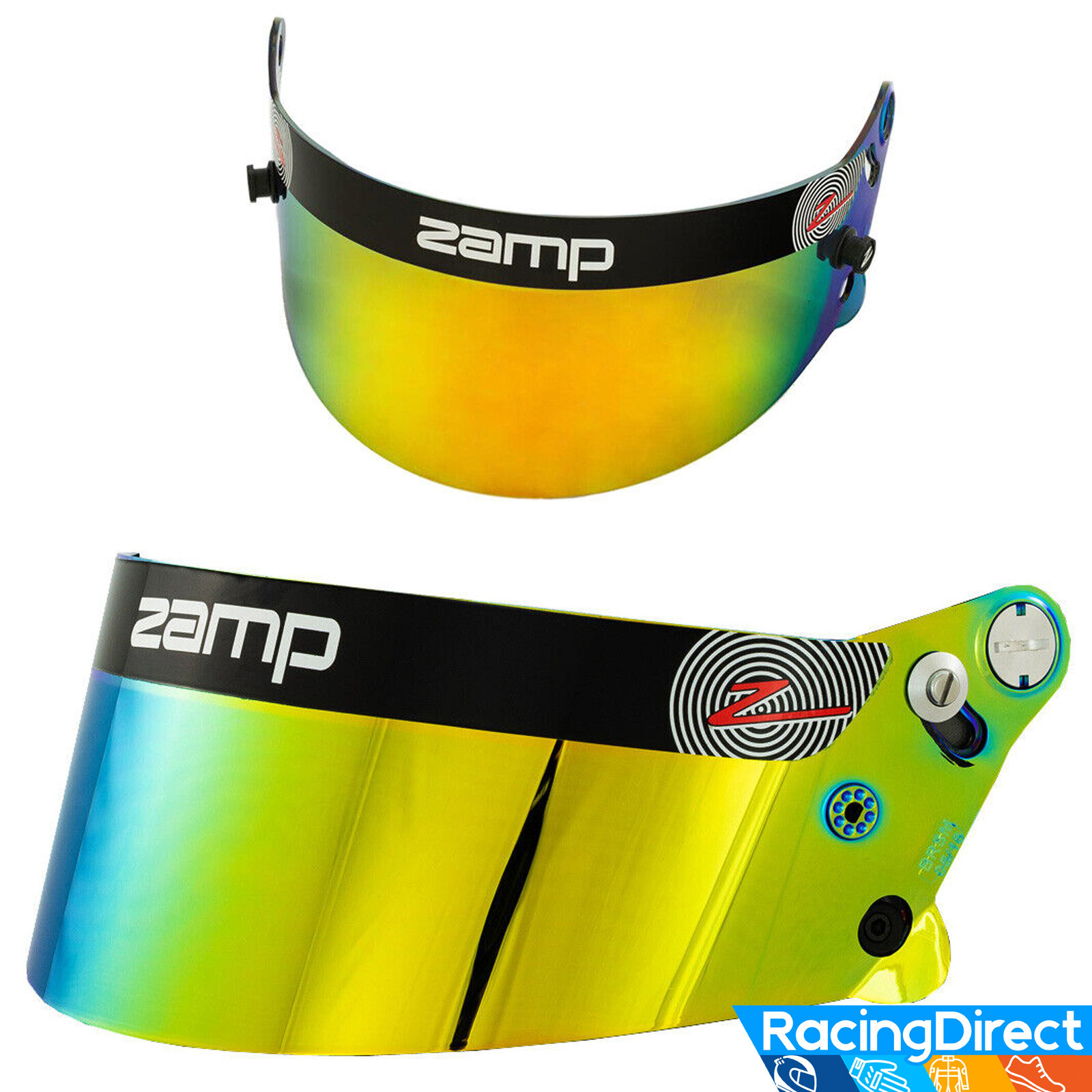 ZAMP Z20 Gold Prizm Chrome Shield - Helmet Visor Fits RZ-59 RZ-62 RZ-36 RZ-64C++
