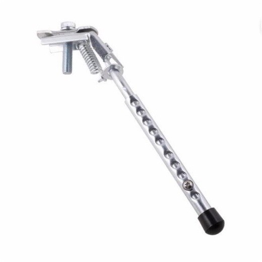 Bike Shop Gray Adjustable Metal Single Leg Kickstand Fits 12-26 Inch Bikes