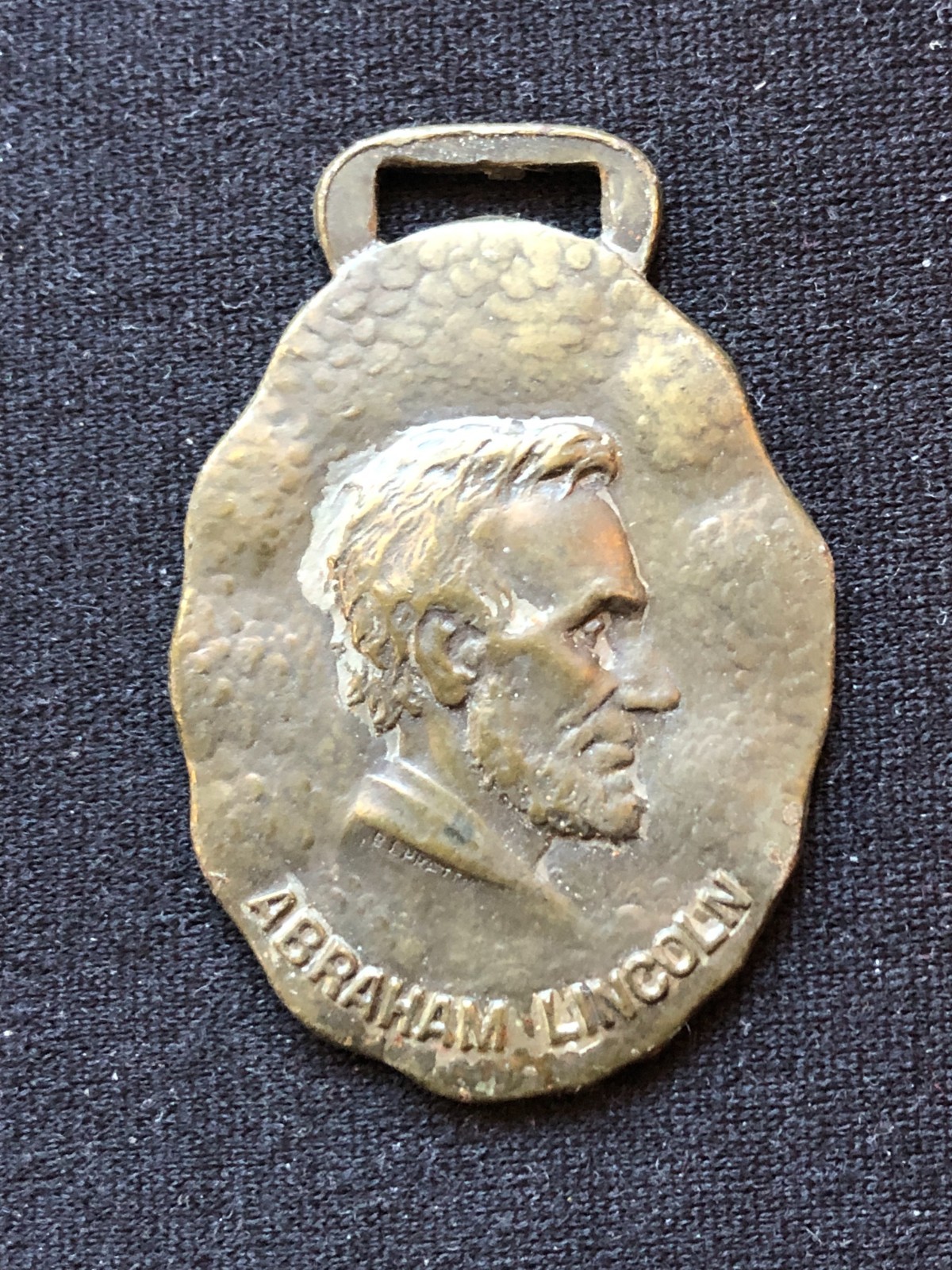 Pittsburgh Press 1926 Lincoln Story Contest Fob By Whitehead & Hoag Company