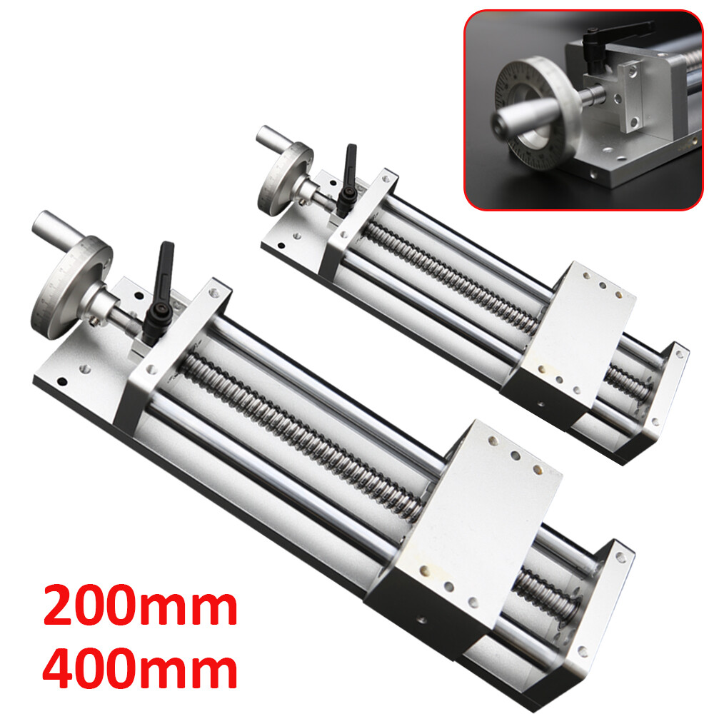 200mm/400mm Linear Rail Module Cross Sliding Table SFU1605 Ballscrew Manual New