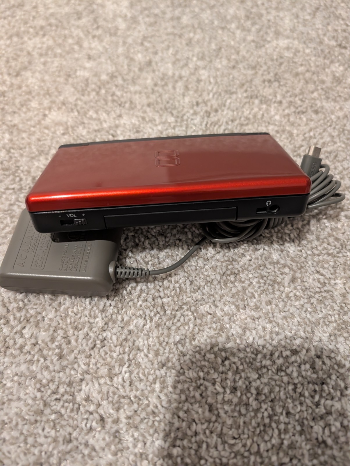 Nintendo DS Lite Crimson Handheld System - Red/Black