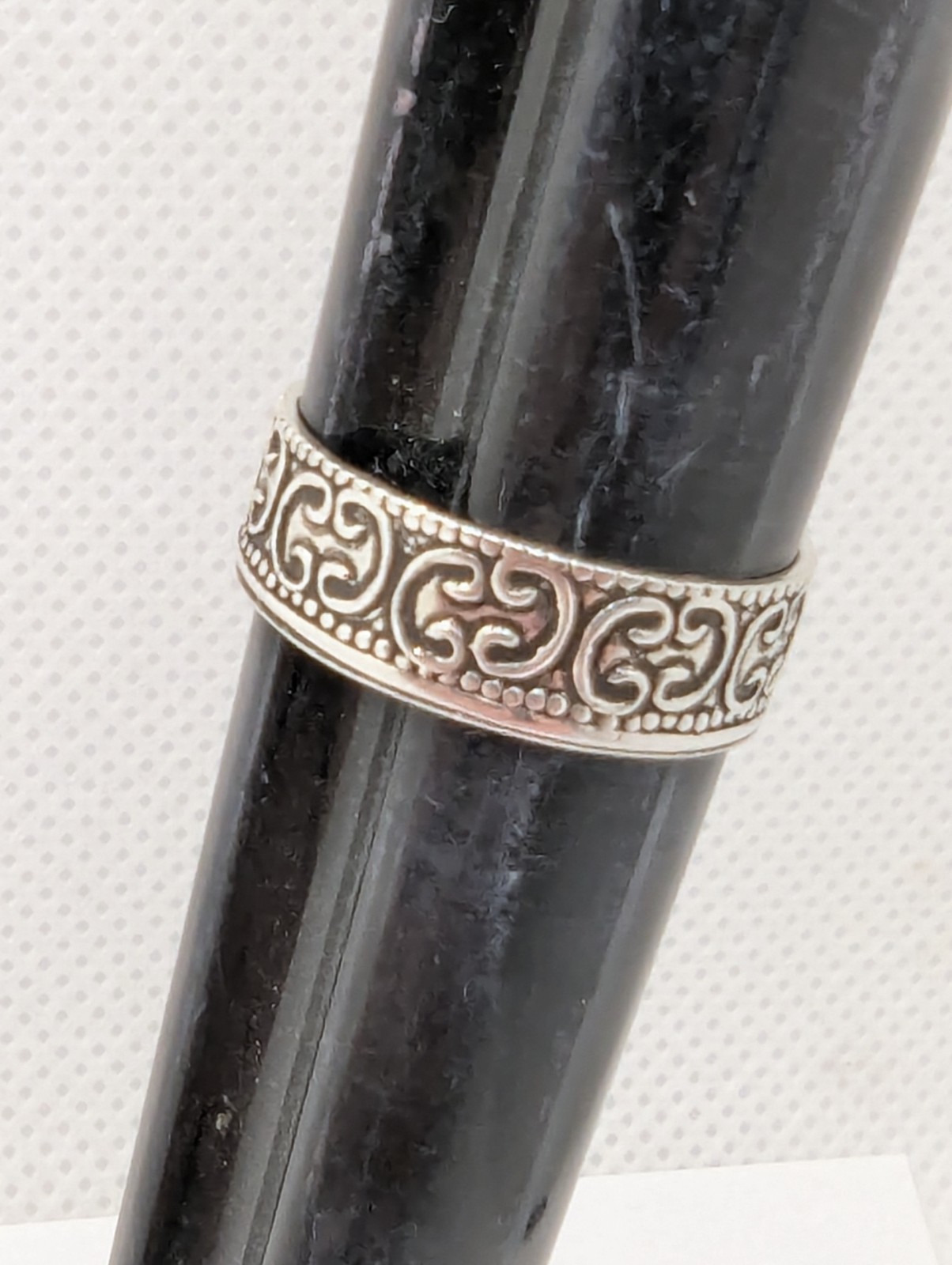 Sterling Silver Toe Ring. Filigree Design. Adjustable Size. 925 Sterling Silver