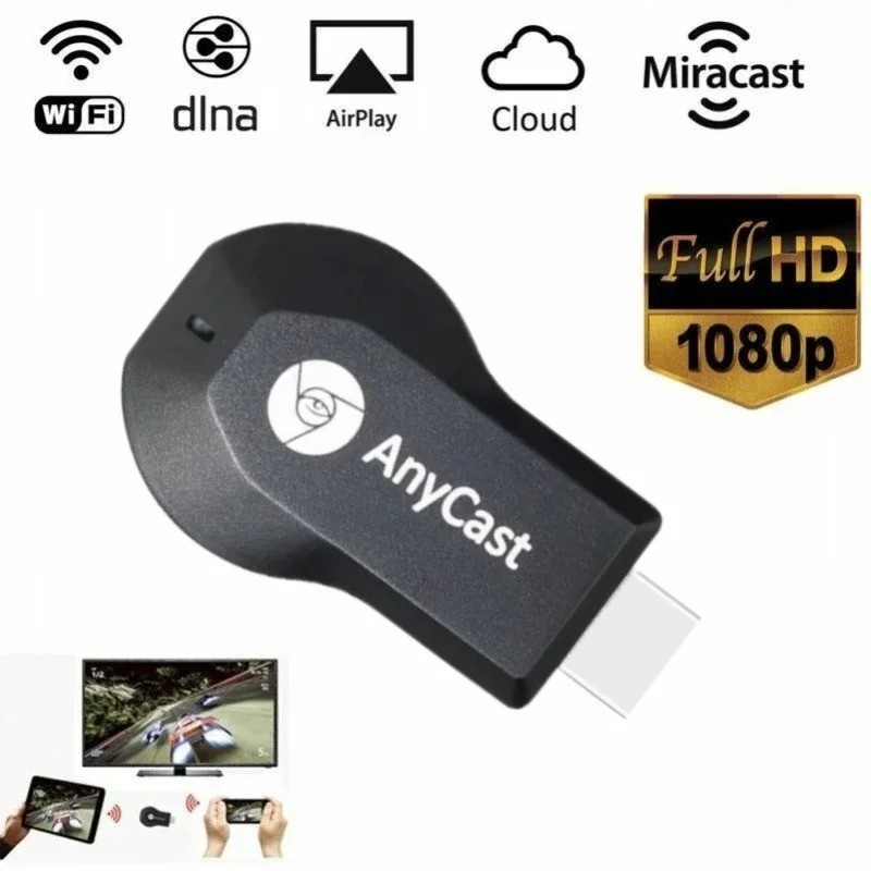 4K WiFi HDMI Anycast Miracast Airplay TV Wireless Display DLNA Dongle Adapter