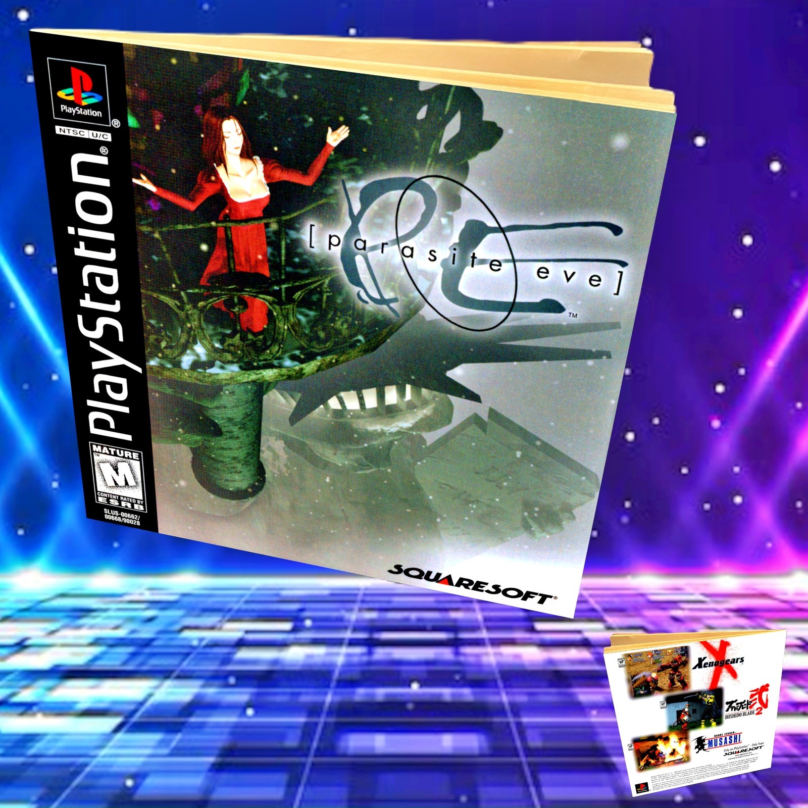 Replacement Manual for - Parasite Eve - Sony PS1 Instruction Booklet