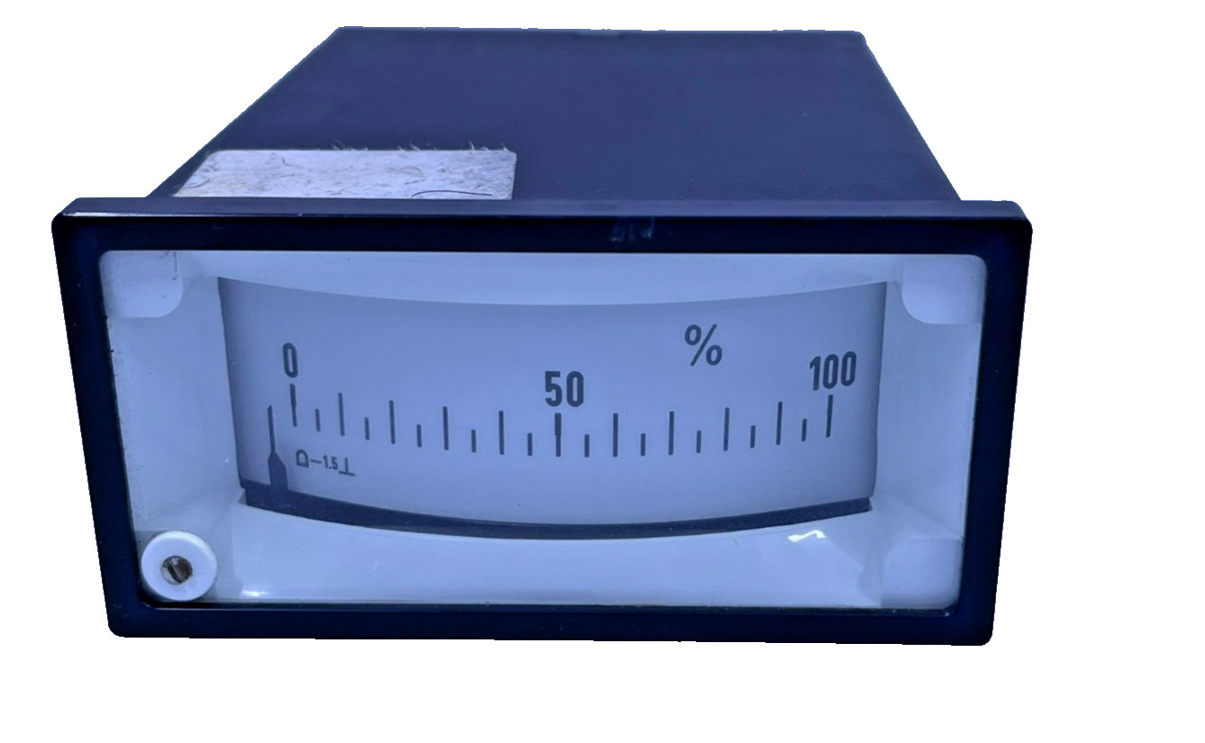 DEIF Type DPP96 Horizontal Panel Meter Scale 0...100% Range 4...20mA DC