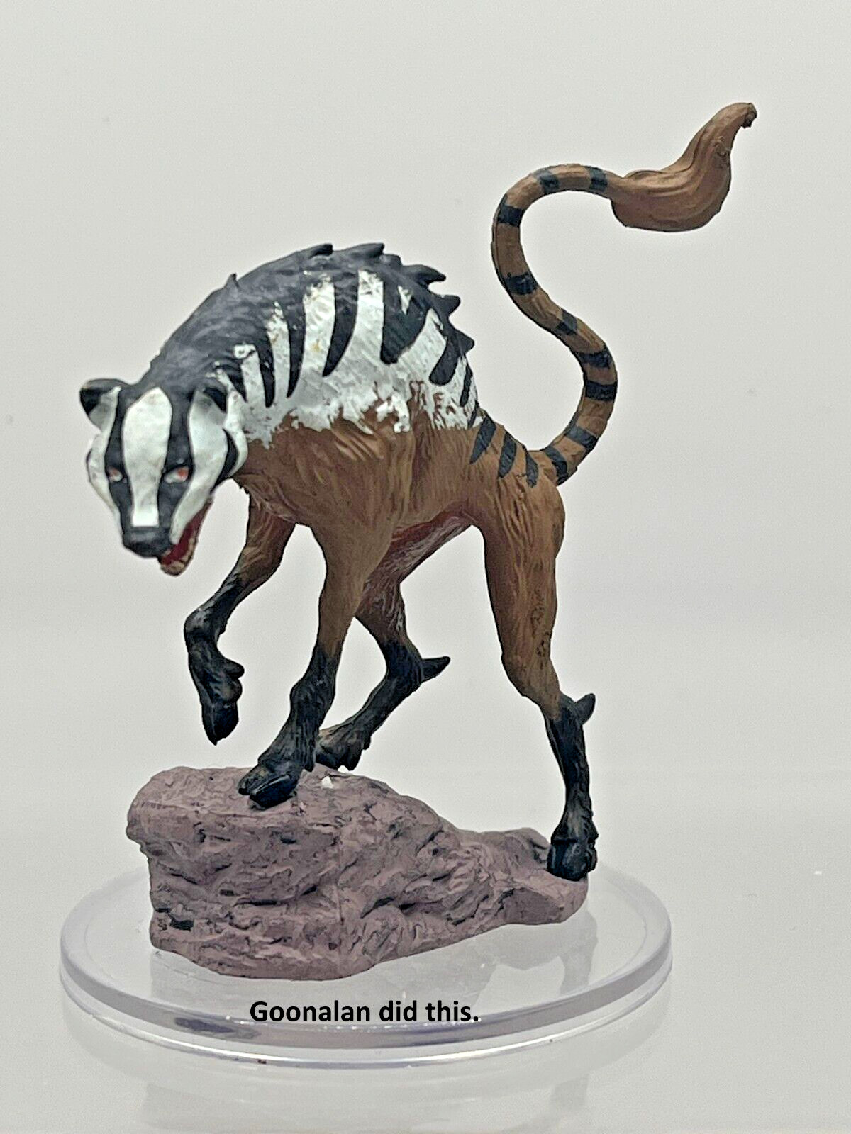 D&D Pathfinder Mini Darklands Rising 32 Leucrotta UC LARGE
