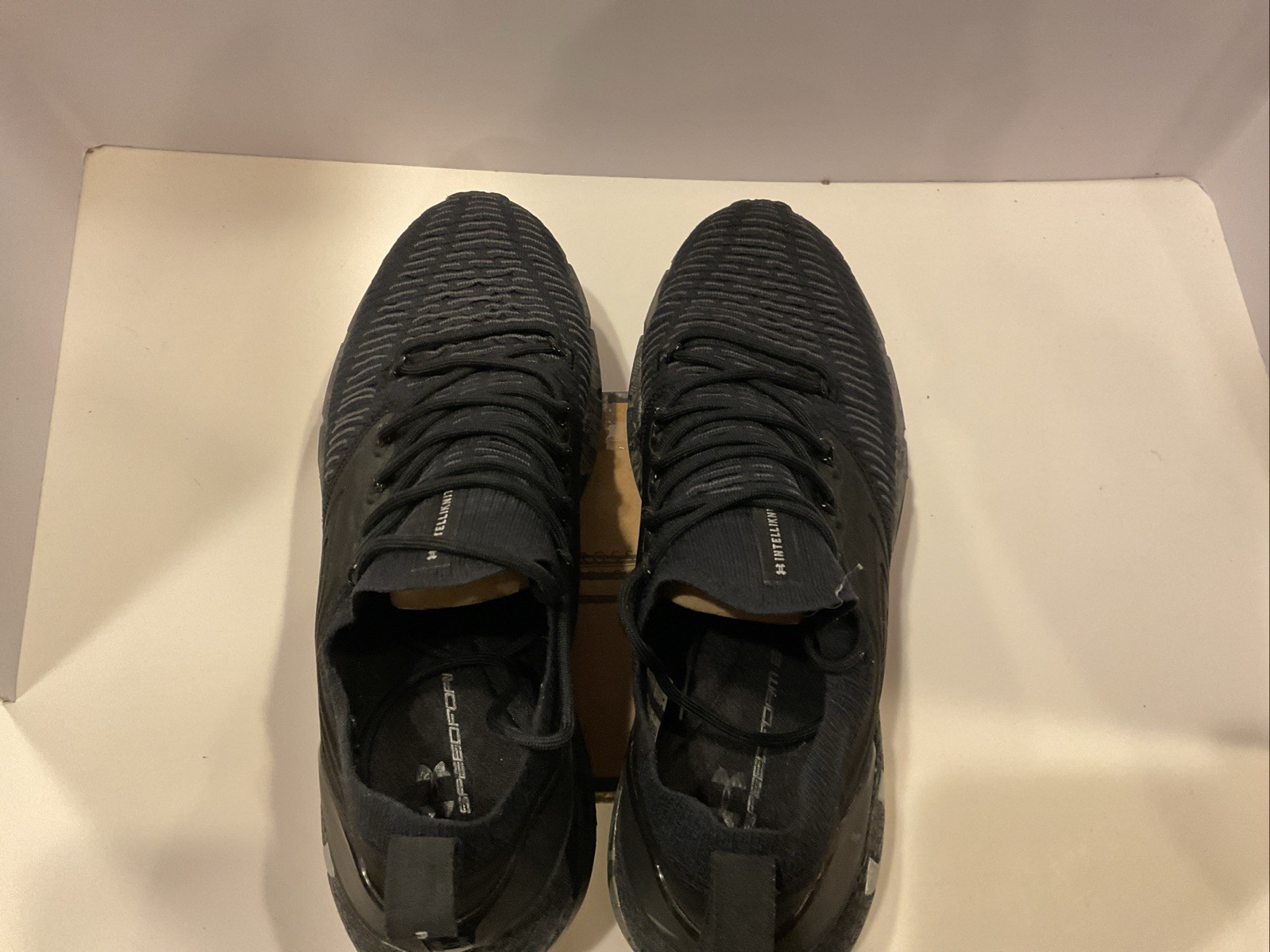 Men's UA HOVR™ Phantom 2 INKNT Running Shoes Black 3024163-001