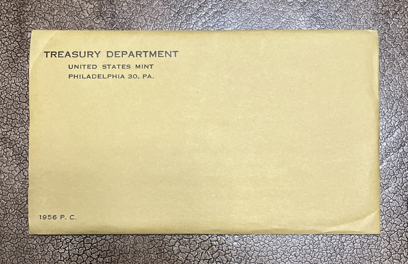 1956 Proof Set Envelopes (Side Load and Top Load) & COA ONLY (NO COINS)