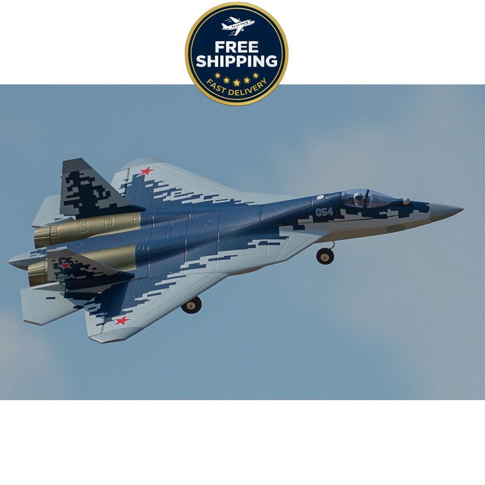 XFLY Su-57 Twin 40mm EDF V2 PNP RC Plane 1511-KV5850 Stealth Fighter - SALE