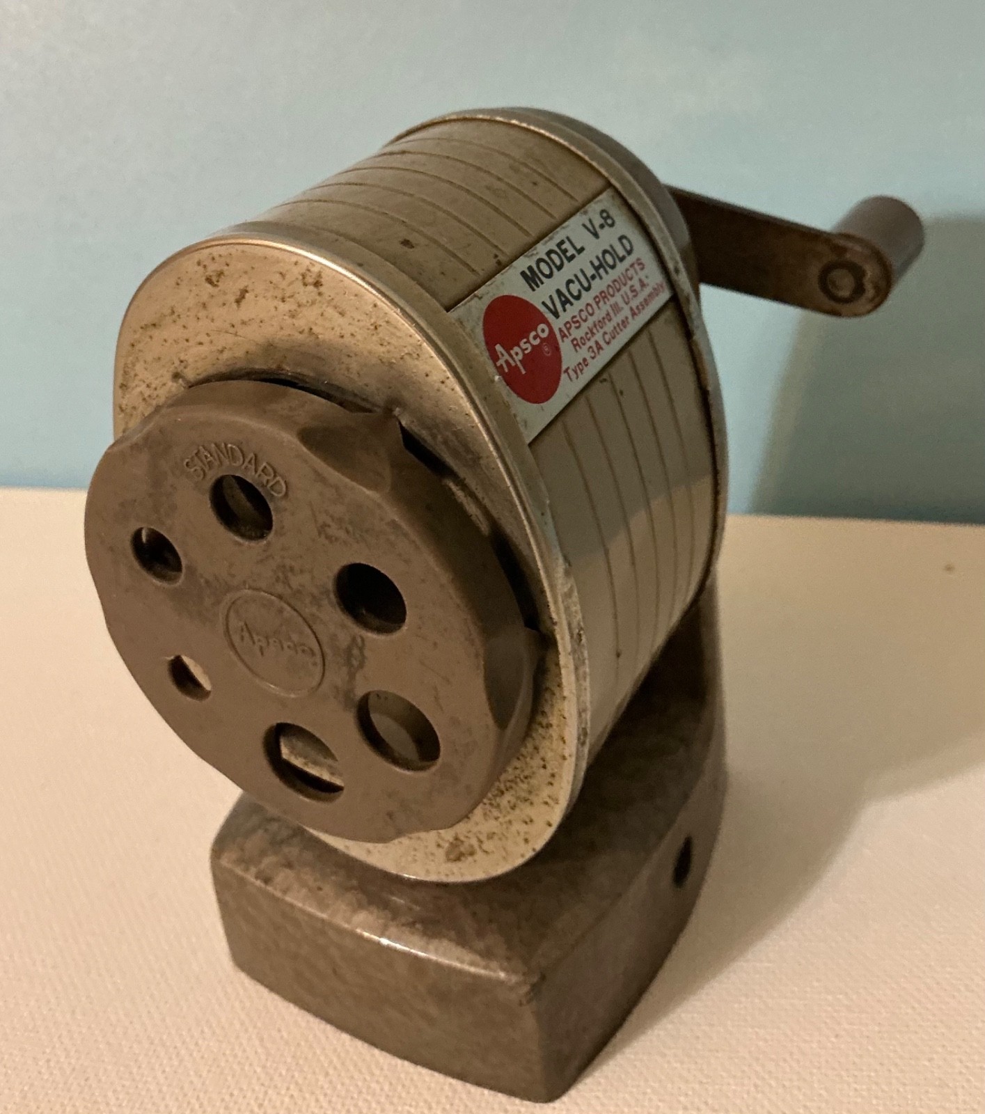 vintage apsco pencil sharpener