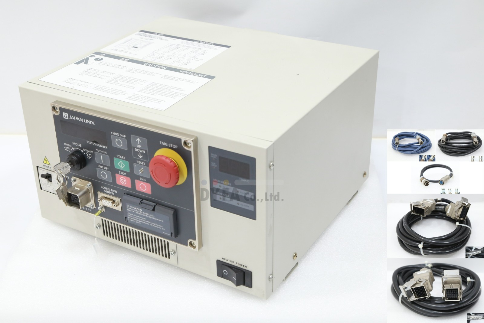 JAPAN UNIX Used UNIX-700H-55 robot Controller powered on SEM-I-1763=WA6