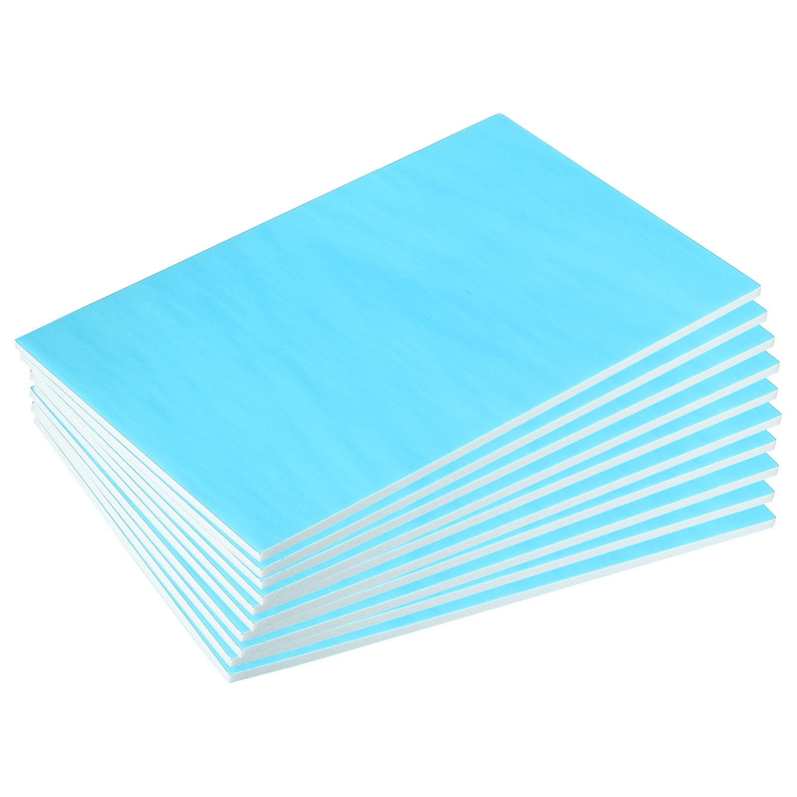 8x12" 200x300mm Foam Sheet Crafts Foam Boards Foam Paper Sheet, Blue 10pcs