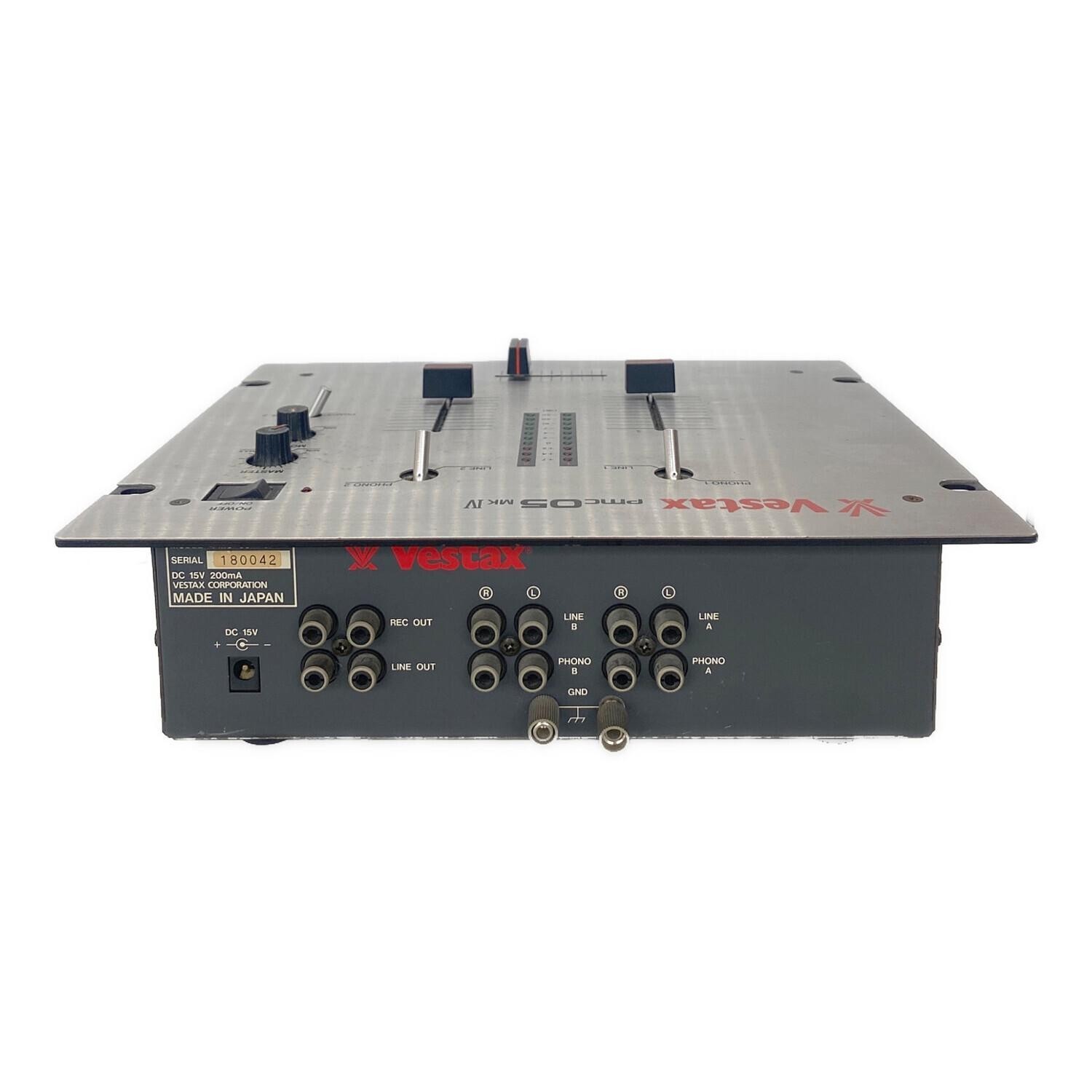 Vestax PMC-05 mkⅣ DJ Mixer Professional Mixing Controller