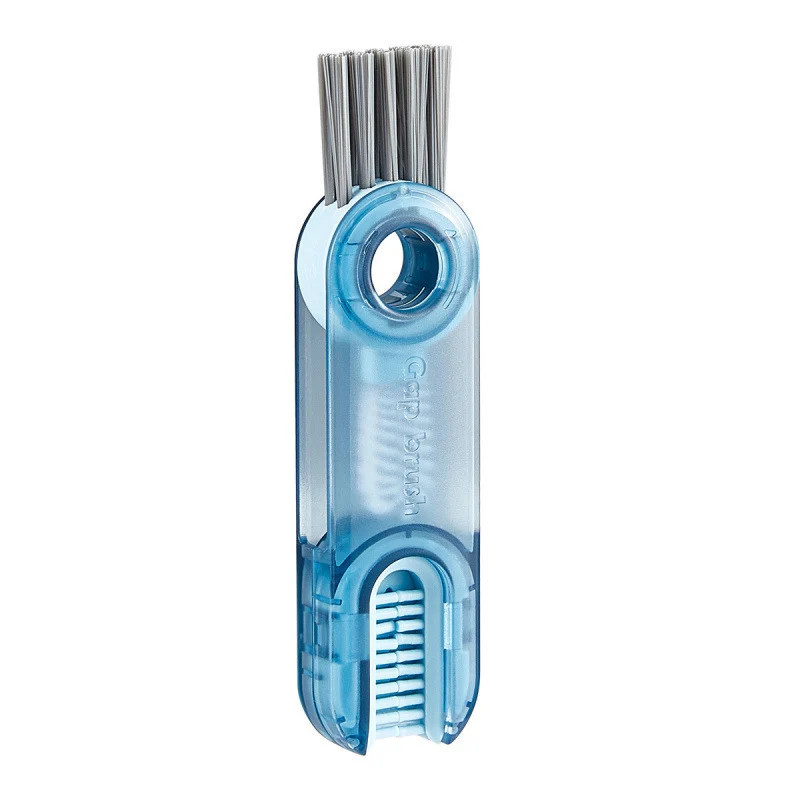 Multifunctional Cup Brush, Cleaner for Thermos Bottle Gap U-Shaped Rim & Lid, Ki