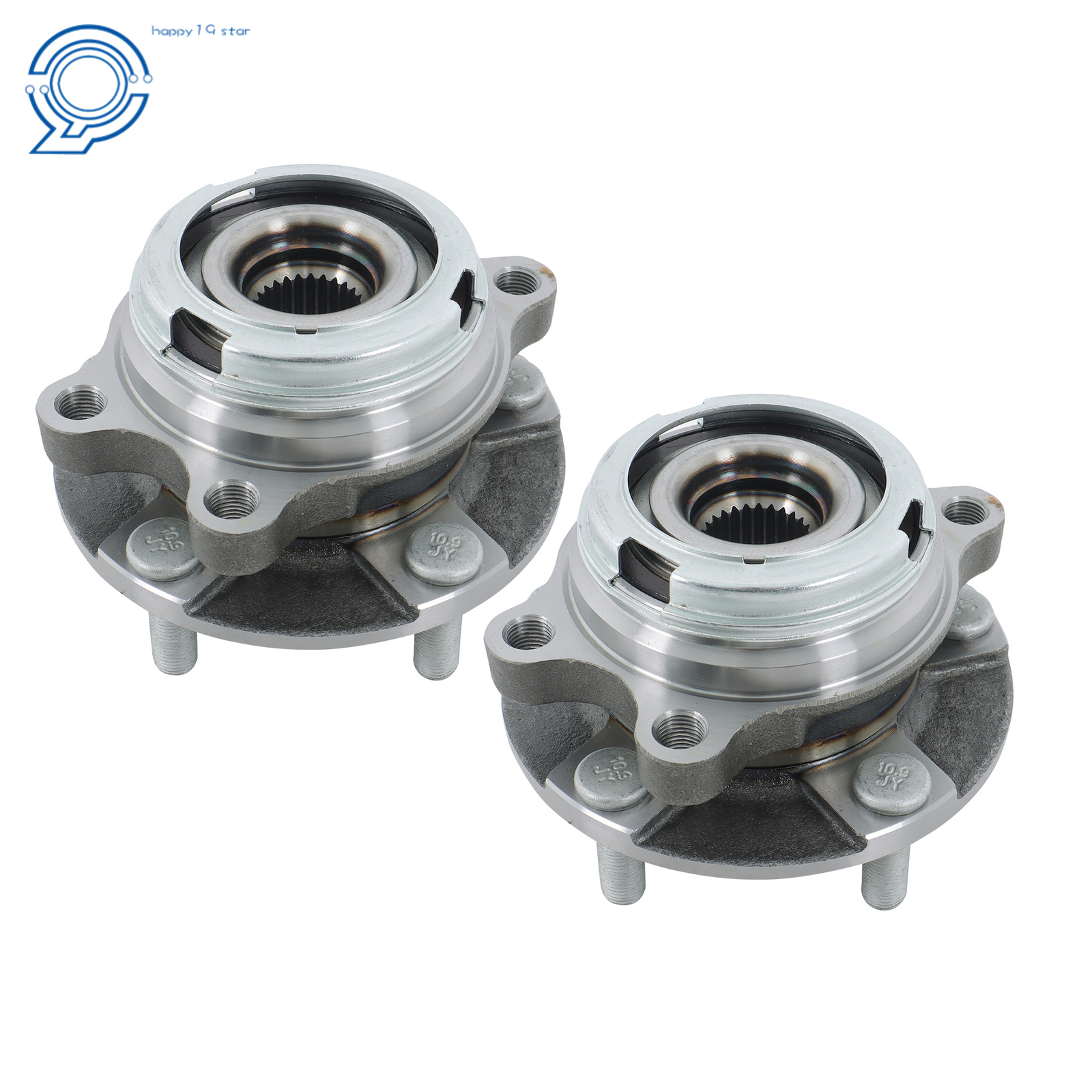 2x Front Wheel Hub Bearing For INFINITI Q50 Q60 Q70 G37 QX50 QX70 M35 M37 AWD