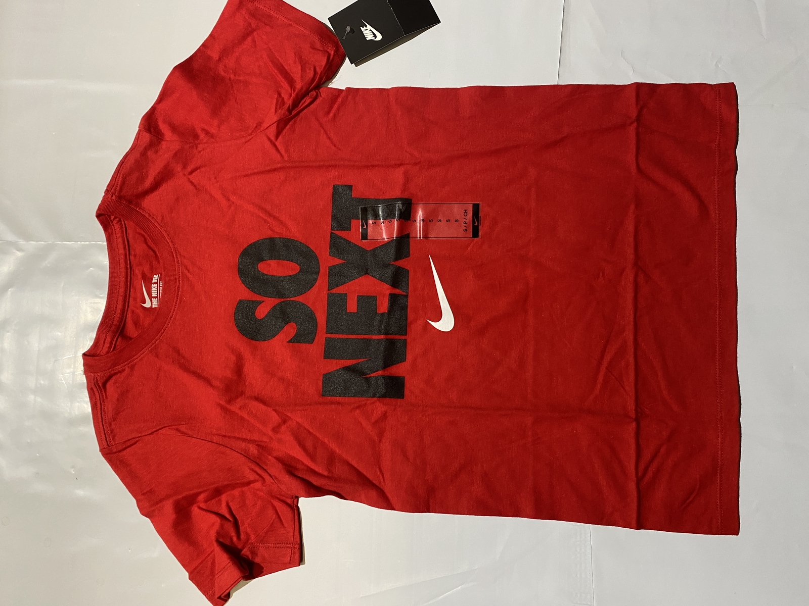 Nike Boys Tee Red AQ2505-657