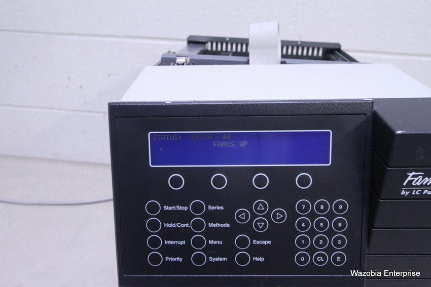 DIONEX LC PACKINGS FAMOS AUTOSAMPLER SPARK 920 HPLC CHROMATOGRAPHY