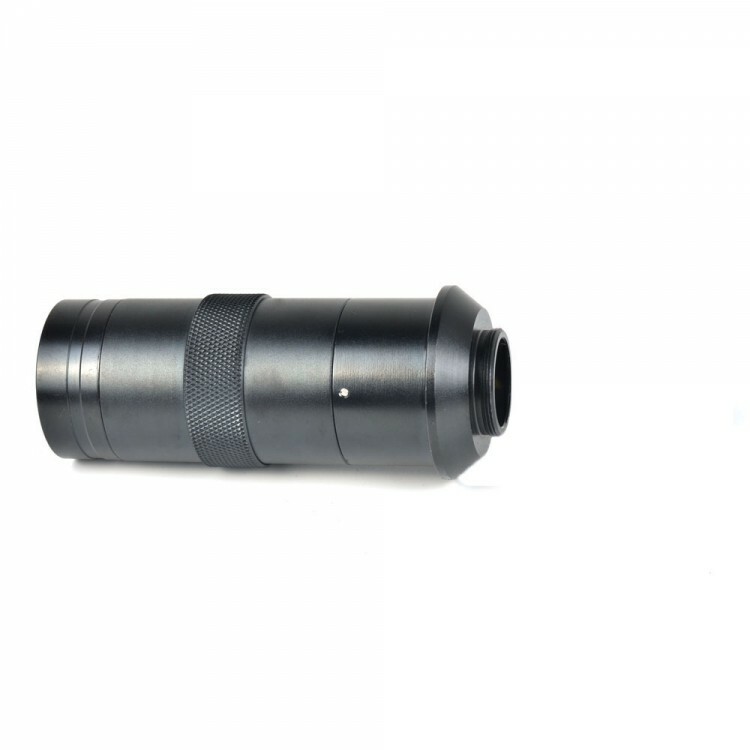 8X-100X C-Mount Microscope Lens Zoom Lens 25MM for Microscope Camera Eyepiece