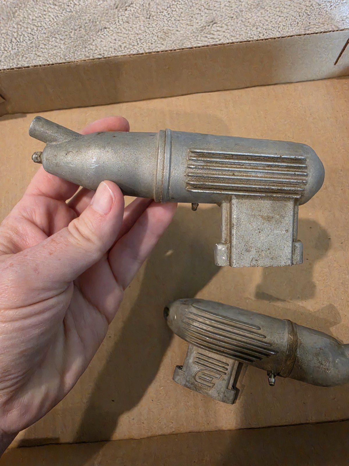 R/C engine muffler Evolution Lot Of 2