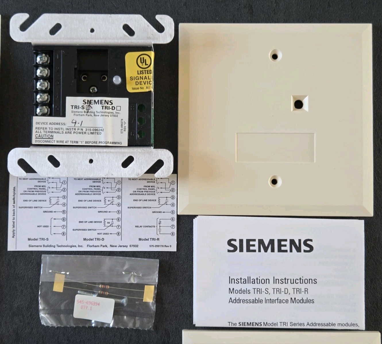 SIEMENS TRI-S SINGLE INPUT INTELLIGENT INTERFACE MODULE 575-496278 - NEW 5 AVAIL