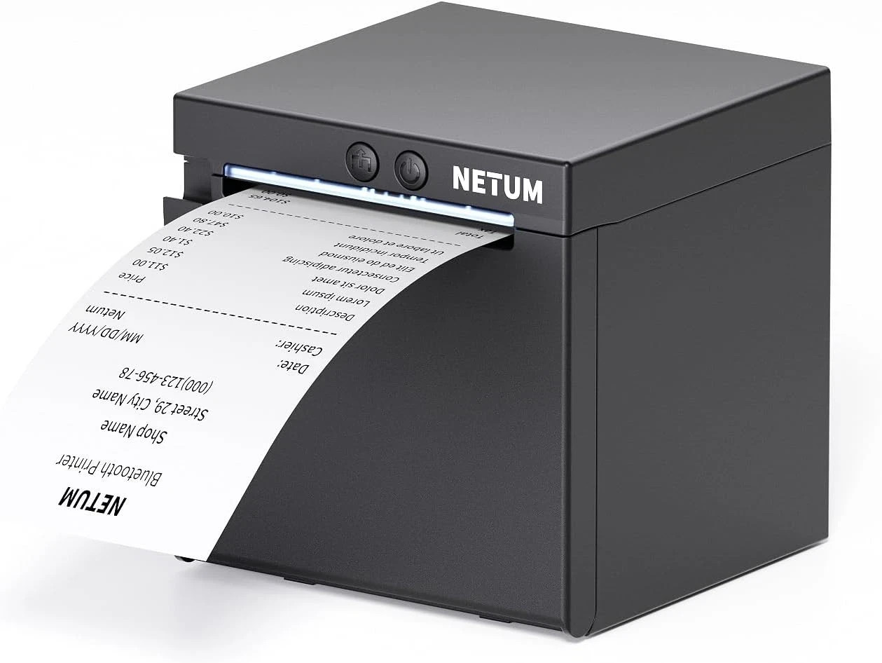 NETUM NT-861 Bluetooth Thermal Receipt Printer 80mm USB LAN Auto Cutter POS