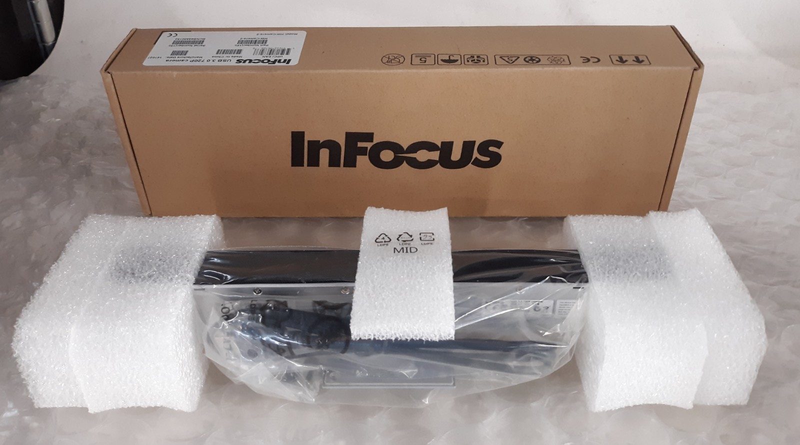 InFocus HW-Camera-2 USB 3.0 720P Camera NEW *OPEN BOX*