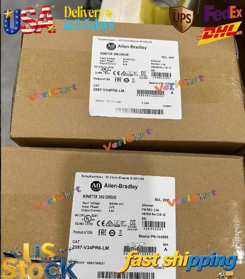 New AB 2097-V34PR6-LM Kinetex 350 Servo Driver 2097V34PR6LM Quick Shipping