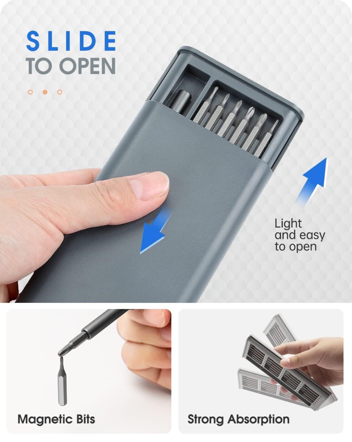 25PC Small MINI REPAIR PRECISION SCREWDRIVER TORX TOOL KIT SET PHONE LAPTOP CELL