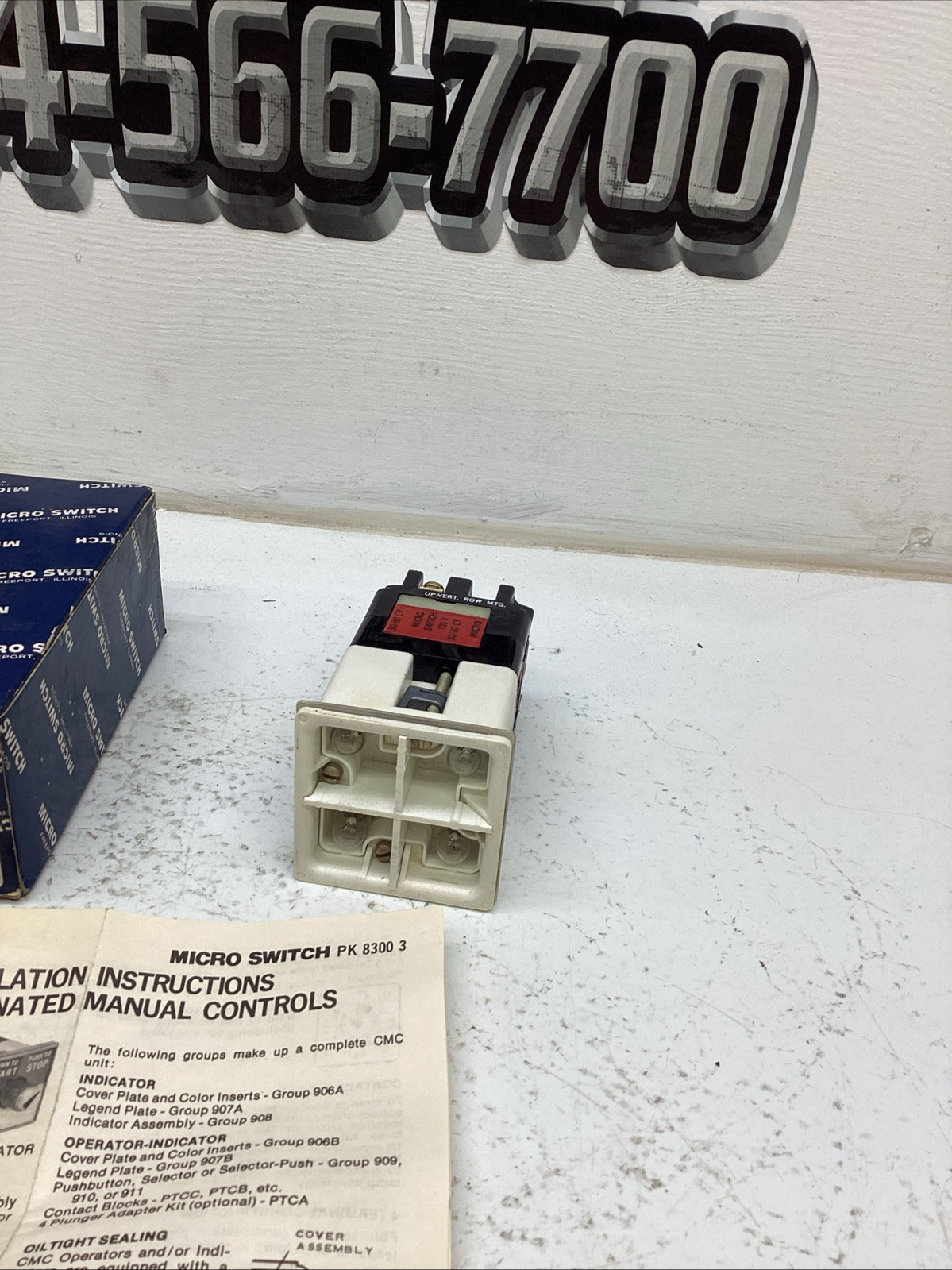 Honeywell Micro Switch 908AAA01 120V NIB