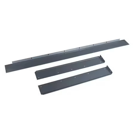 Side/Back Rail Kit, 60W X 30D X 3H, Gray,  5W676