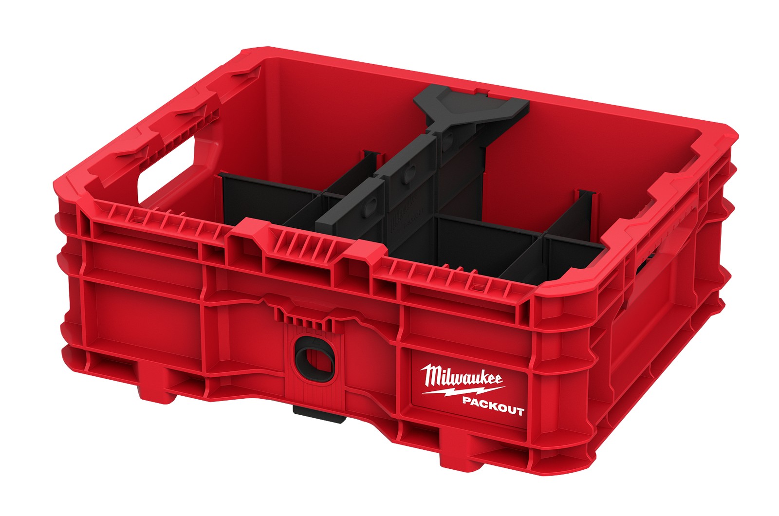 Milwaukee Tool 48-22-8438 PACKOUT Low-Profile Crate