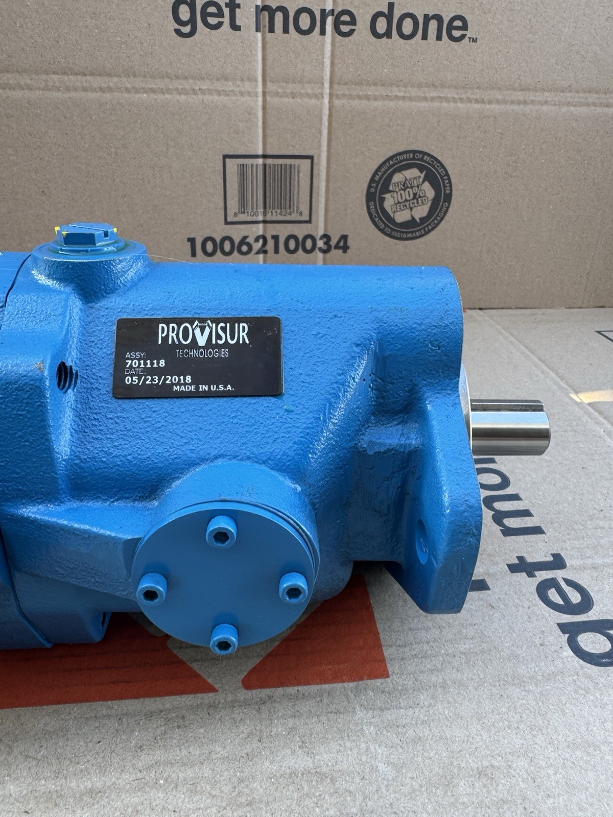 Vickers Provisur Technology Hydraulic Pump 701118