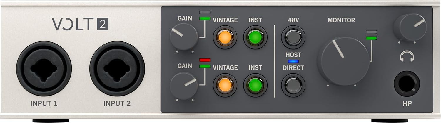 Universal Audio Volt 2 Audio Interface USB