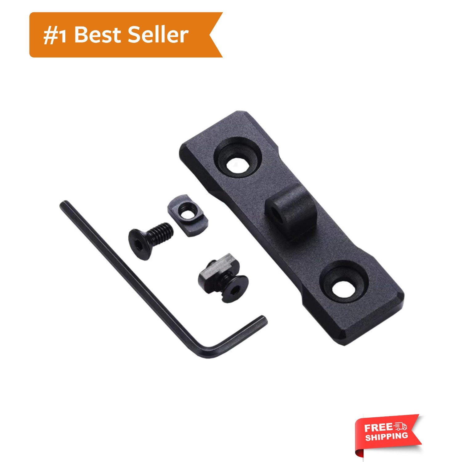 Upgraded Low Profile Bipod Mount Adapter fit for Mlock