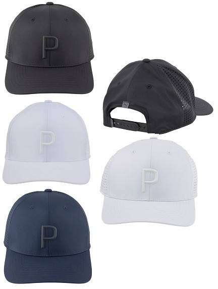 Puma Mens Tech P Snapback Cap Golf Hat - 024423 - New