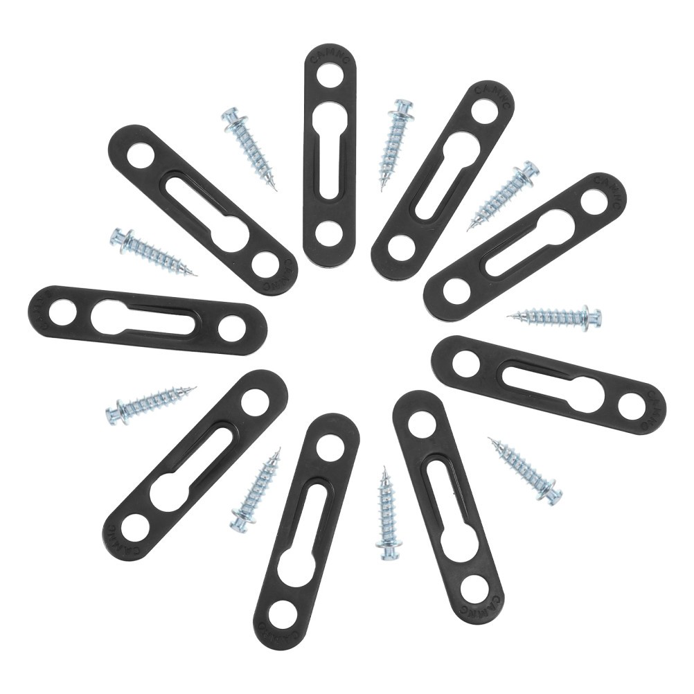 20pcs Invisible Connector Nuts Black Wear-resistant Furniture Connectors